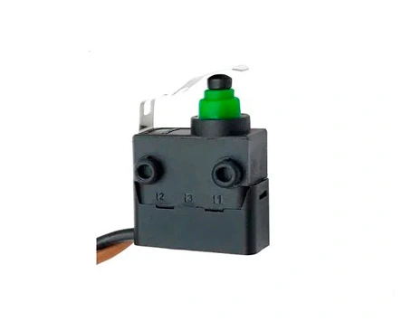 Waterproof Micro Switch SPDT Molded Lead Wires On Rightside G303