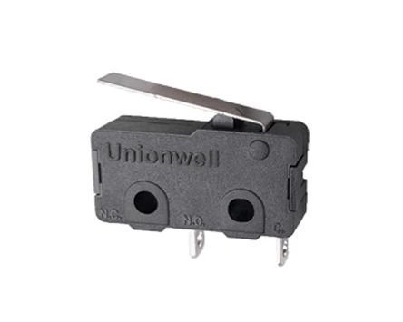 Miniature Micro Switch 150gf Short Straight Lever G6