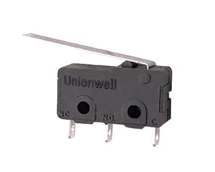 Miniature Micro Switch SPDT Long Straight Lever G6