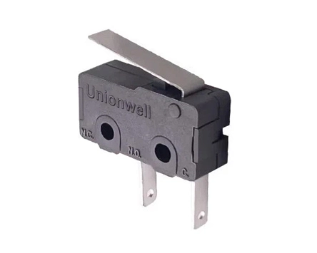 Miniature Micro Switch With Short Straight Lever 250gf G6