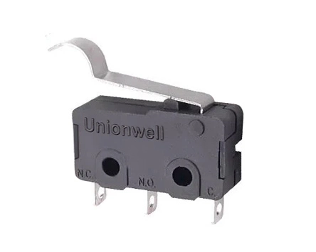 Miniature Micro Switch 350gf Simulated Roller Lever G6