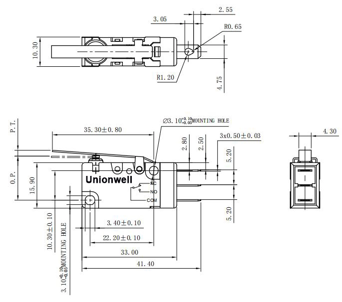 G5W11-EZ200A02-W3N-drawing